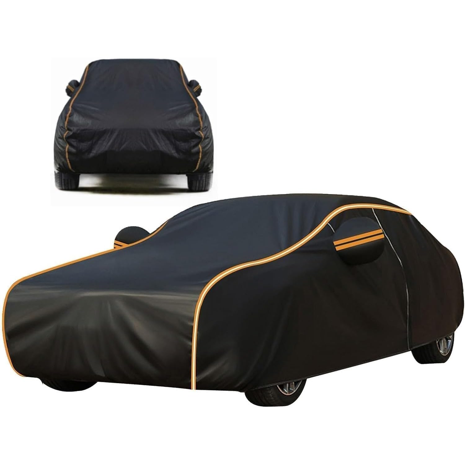 Car Cover for Daewoo Magnus Evanda, Waterproof Breathable All Weather Car Covers for Sun Rain Dust Uv Protection Auto Cover Outdoor Full Car Cover Car Tarpaulin,Singlelayer-B