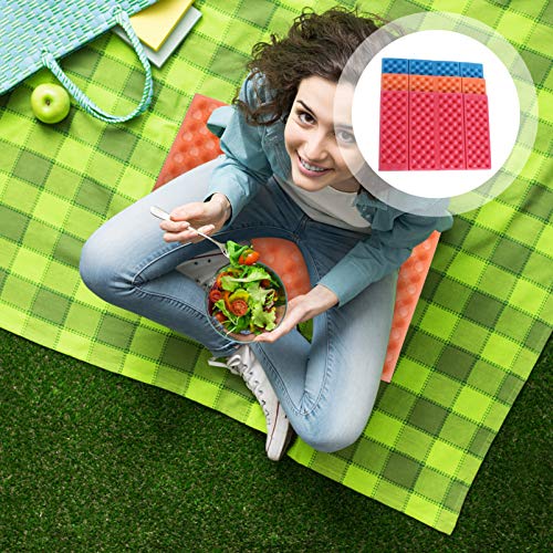 ABOOFAN 3 Peças de Espuma Dobrável Folding Assento Mat XPE Pad para Pinic Caminhadas Mochila Montanh