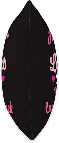 Miniatura 2 de Khaki Campbell Duck Designs Just a Girl Who Loves Her - Almohada de pato, color caqui, 16 x 16 pulgadas, multicolor