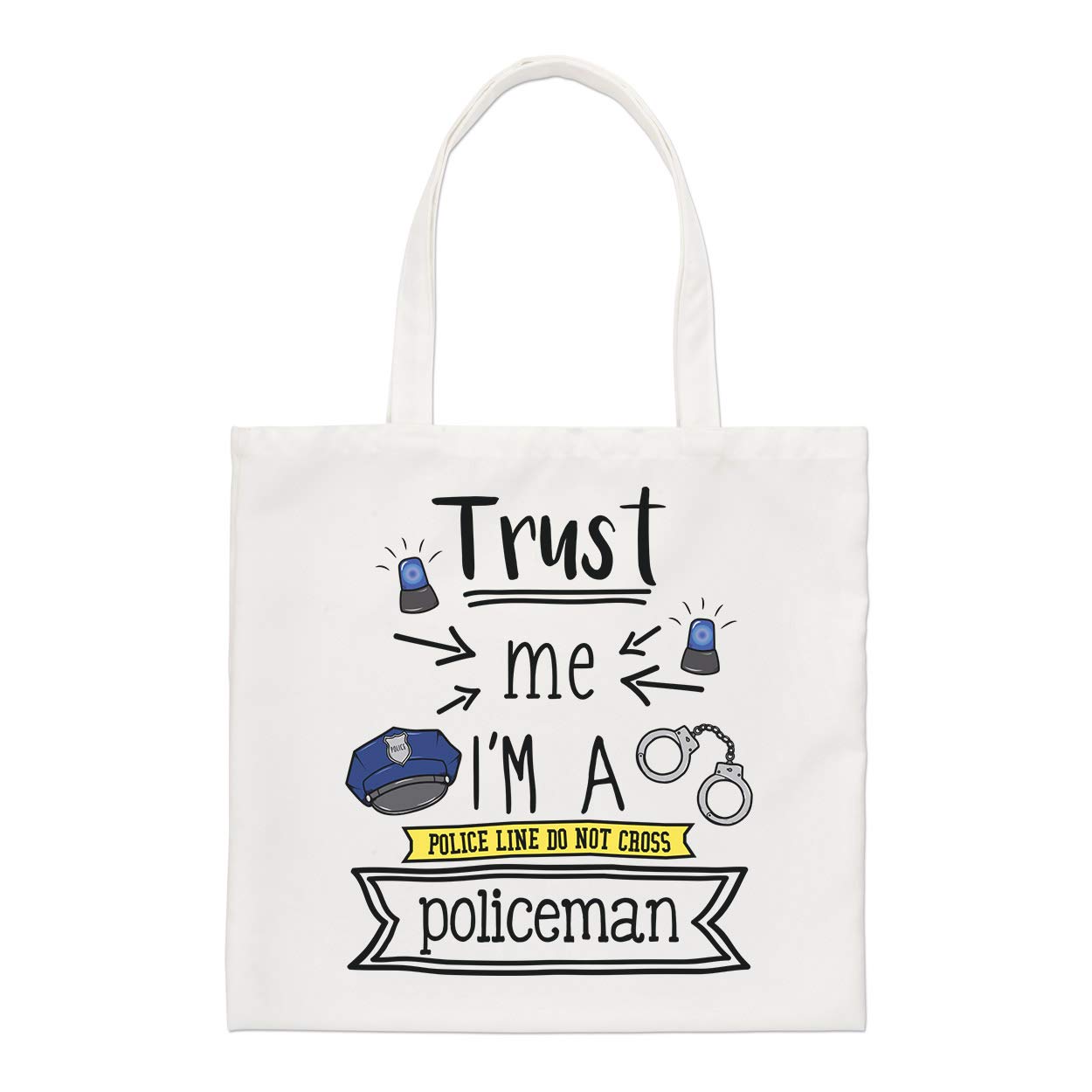 Trust Me I'm A Policeman Regular Tote Bag