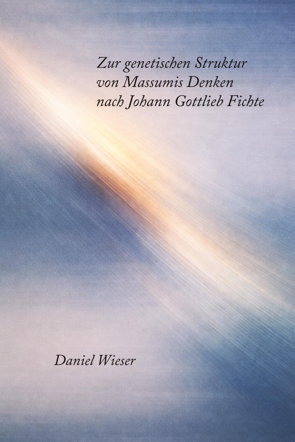 Zur genetischen Struktur von Massumis Denken nach Johann Gottlieb Fichte