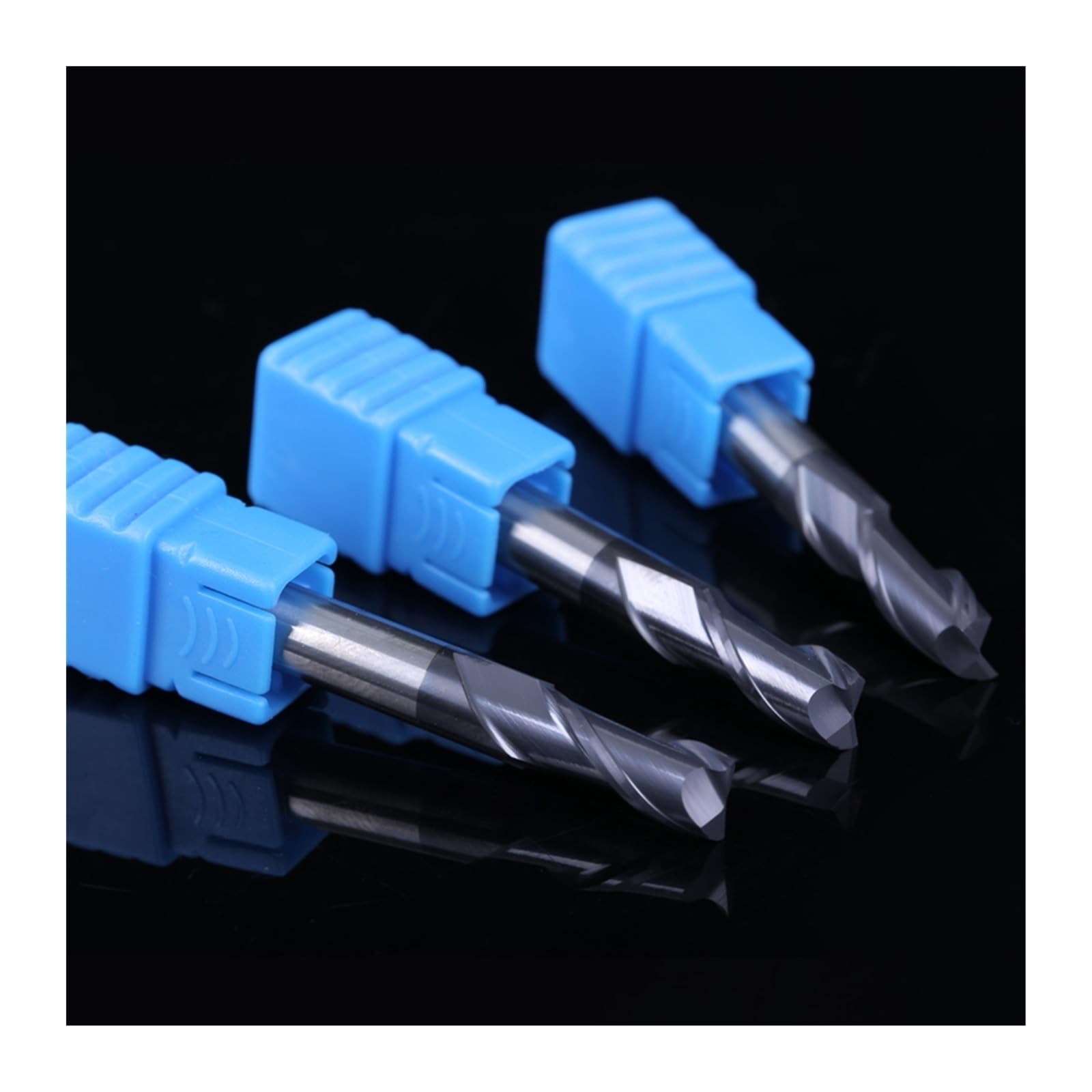 1 szt. Frez palcowy HRC50 2 ostrza narzędzia Cnc przecinak do metalu 4mm 6mm 8mm 10mm węglik stopowy frezowanie stali wolframowej(8x8Dx60L)