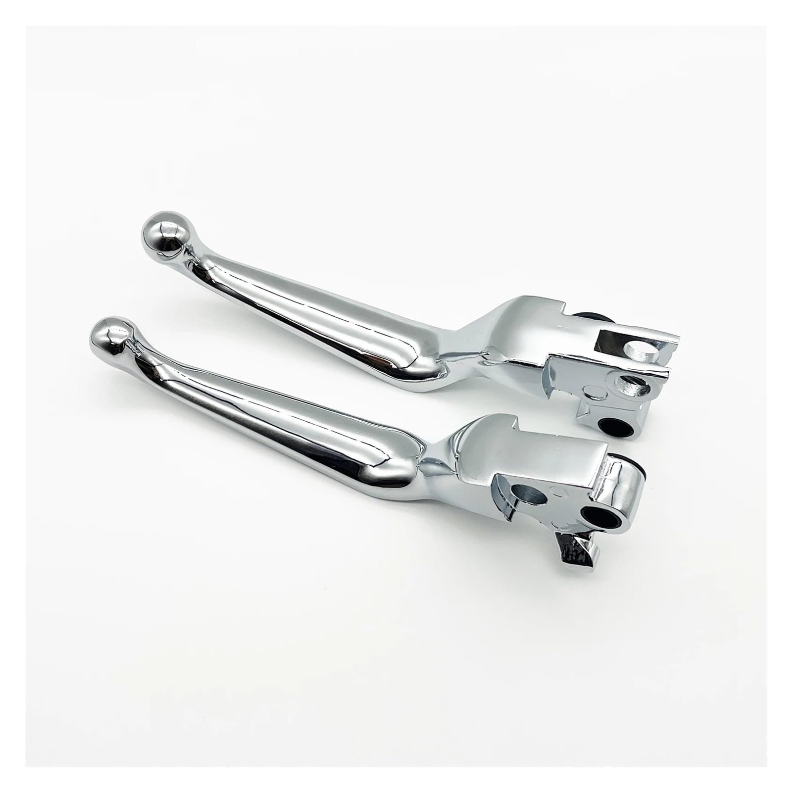 Palancas de embrague y freno cromadas para motos Harley Touring y Roadster