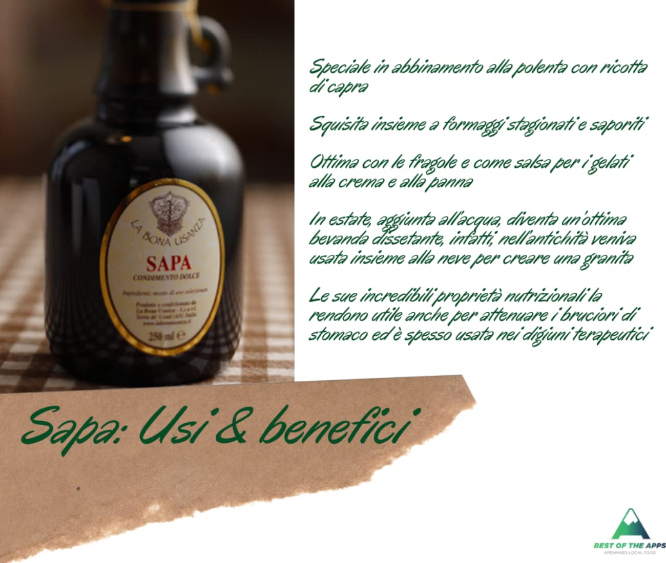 Sapa Nettare d'uva 250ml