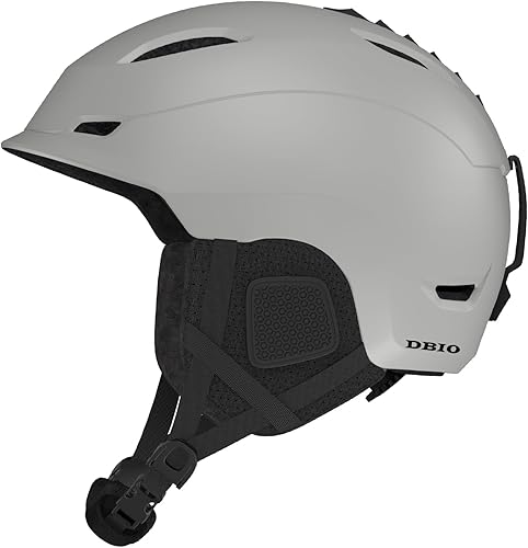 Casco de snowboard, casco de esquí para adultos, con 9 rejillas de ventilación, carcasa de ABS y espuma EPS, cascos de nieve para hombres y mujeres