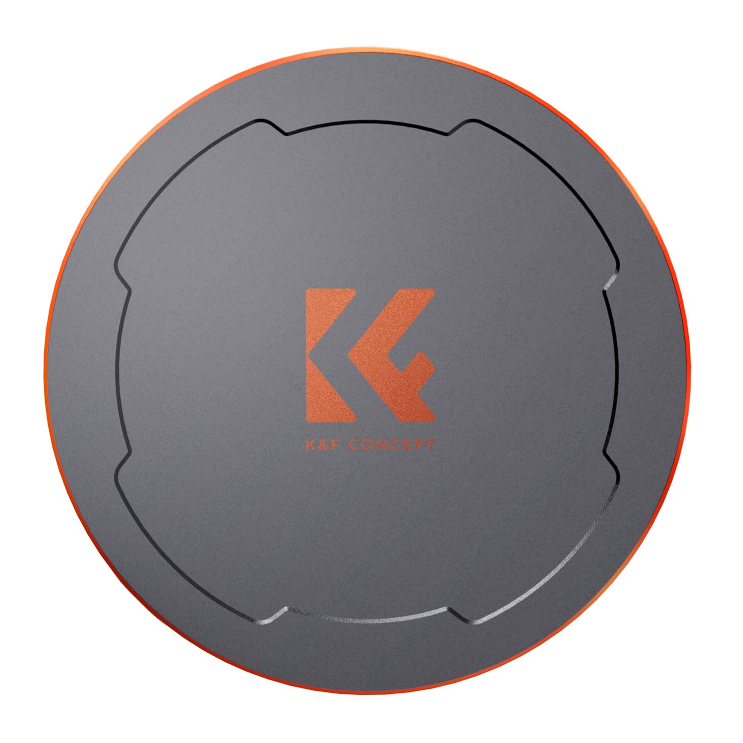 K&F CONCEPT Bouchon Magnétique 86mm Métal Protection à Visser 2 en 1 pour Filtre Objectif