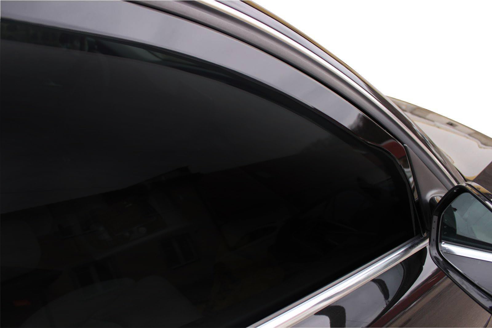 Protezioni Finestrini Auto Antivent J&j Automotive Deflettori Deflettori Aria J&J Per BMW X3 F25 2010-2017 - Set 4 Pezzi Antiturbo, Nero Fumè Deflettori Aria Bmw Deflettori Heko Per Bmw X3 F25 2010-2017