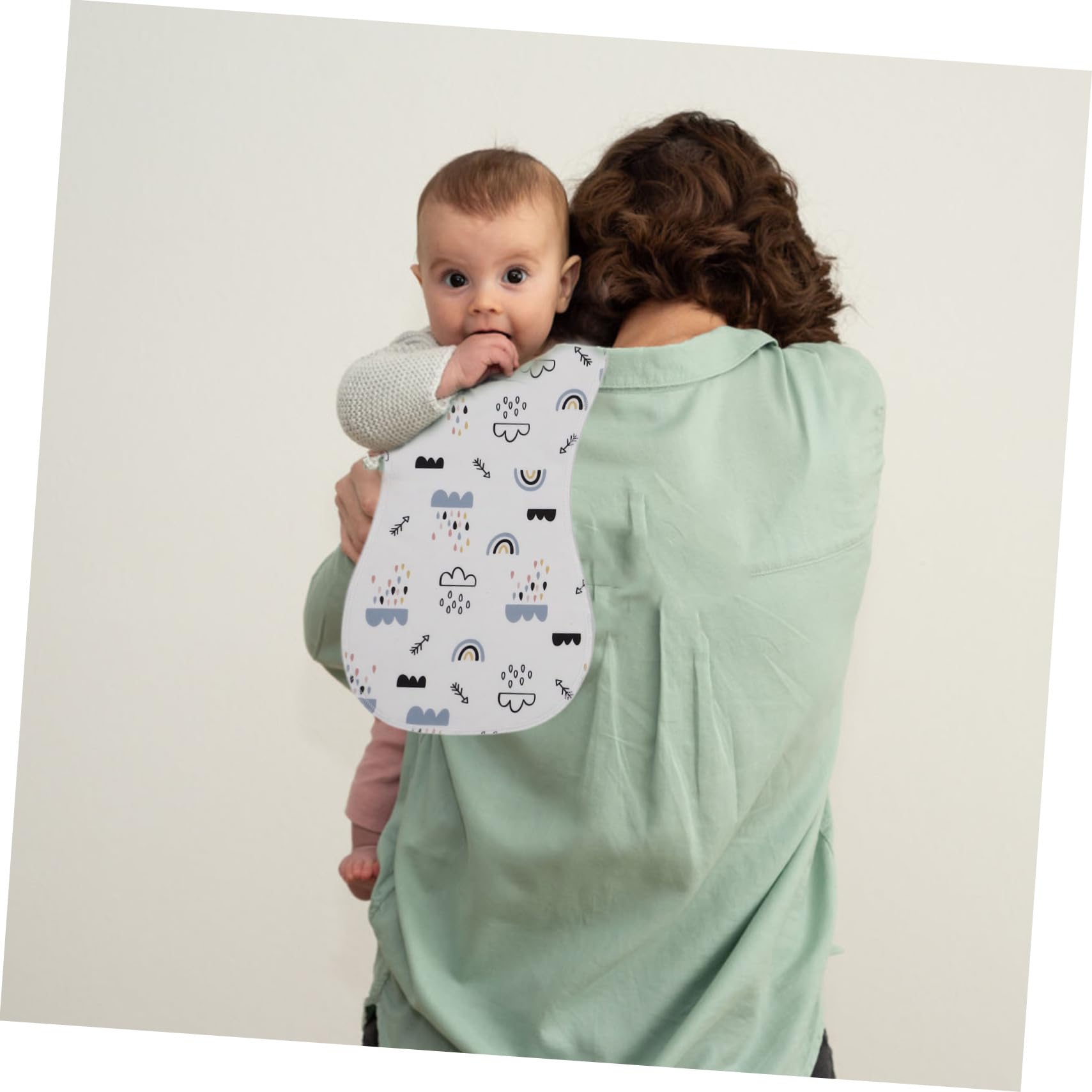 15stücke Baumwolle Spucktücher Weiche Saugfähige Rülpstücher Für Neugeborene Doppelseitiges Design Für Babymahlzeiten Sabberlätzchen Farben Zufällig