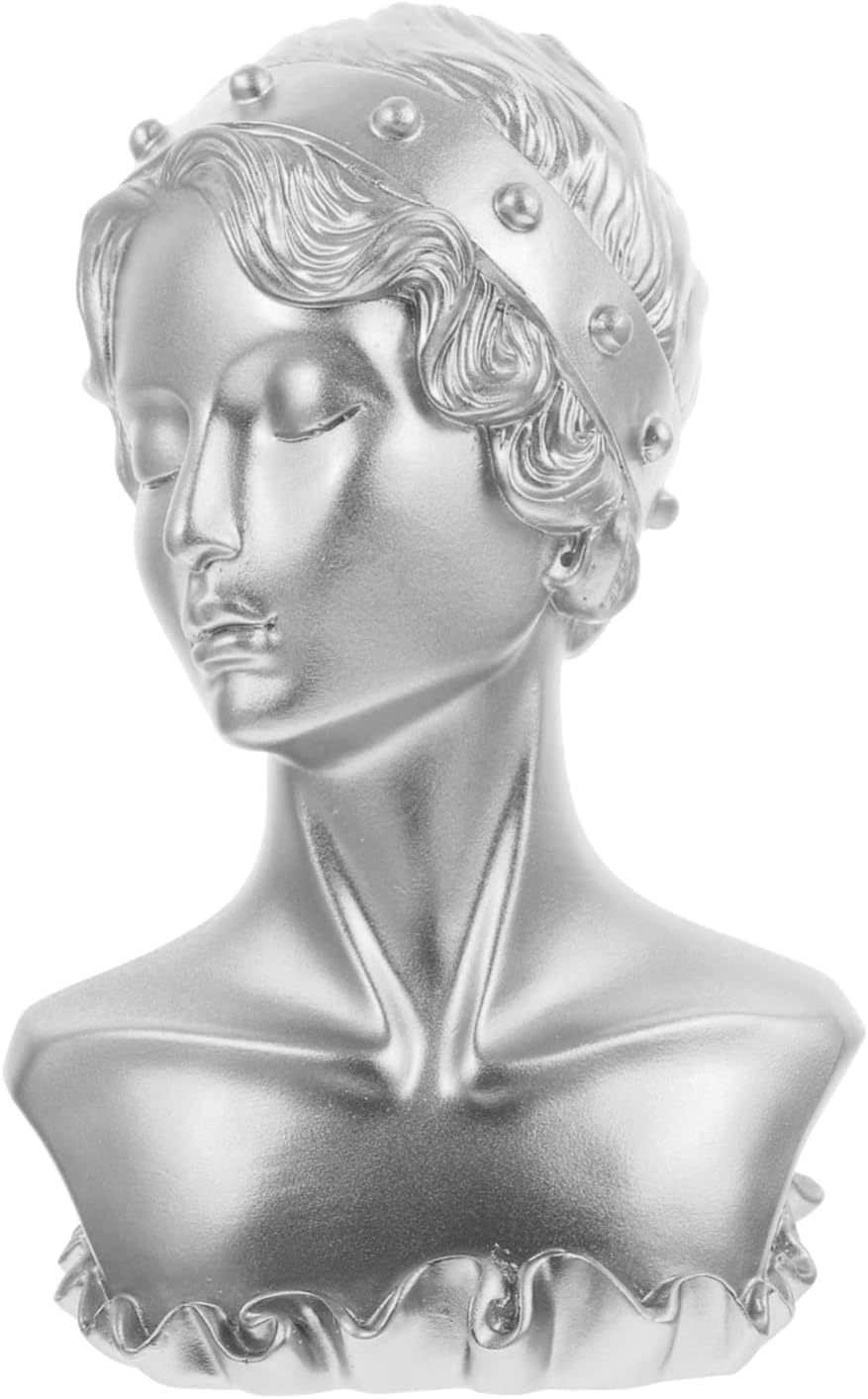 Necklace Display Props Jewelry Portrait Earrings Display Holder Organizer