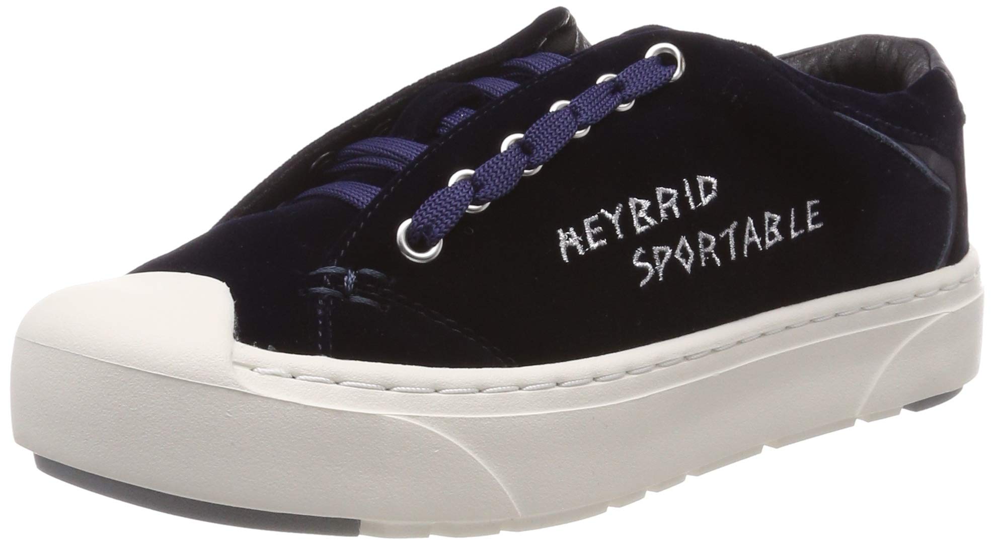 Heybrid Women's Sneaker, Sneaker, Navy, 38 EU