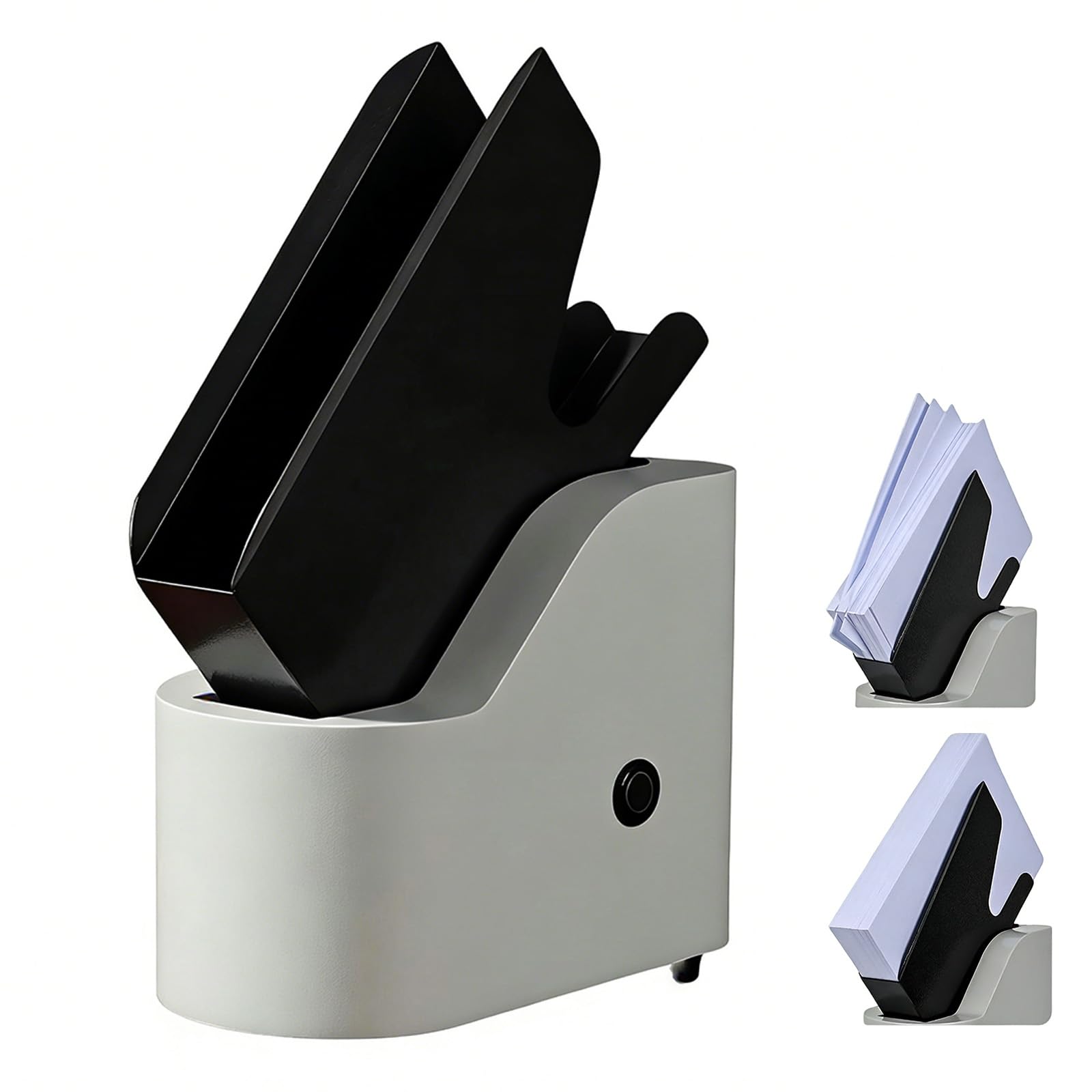 FHRKA Automatic Paper Jogger Sorting Machine, 18000 RPM Desktop Paper Jogger with Static Removal and Quick Alignment