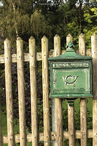 Green Letterbox on a Wood Fence Journal