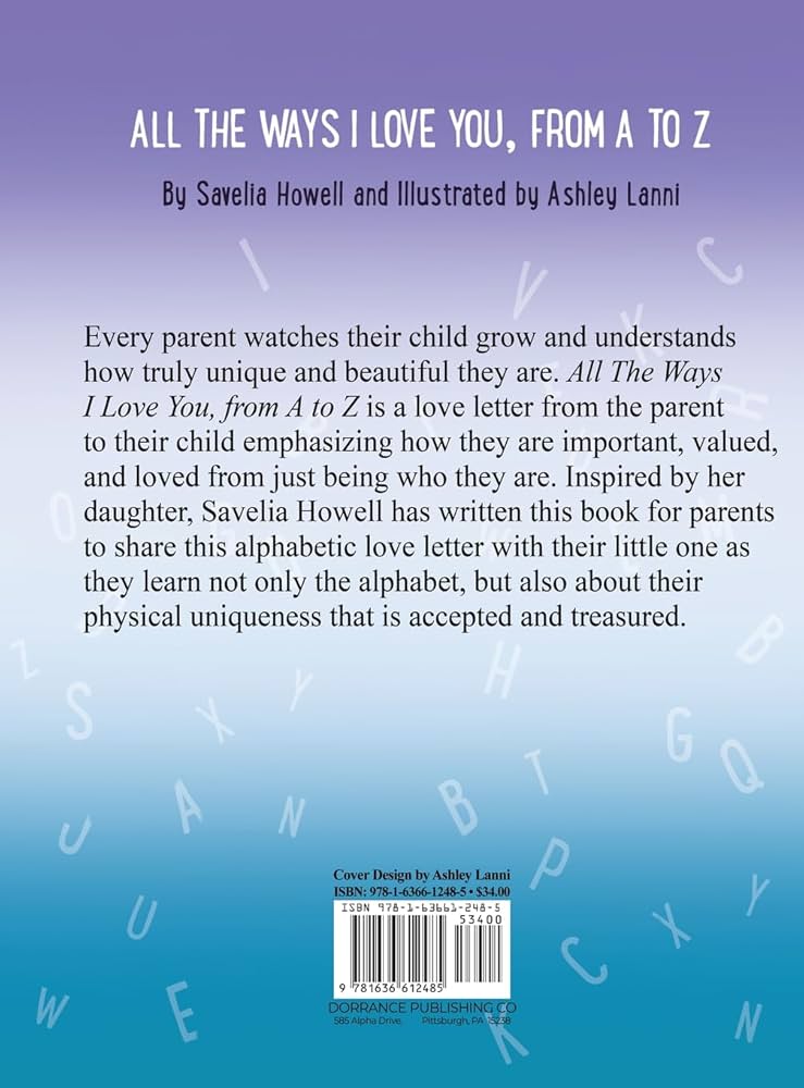All the Ways I Love You, From A to Z: An Alphabet Poem to