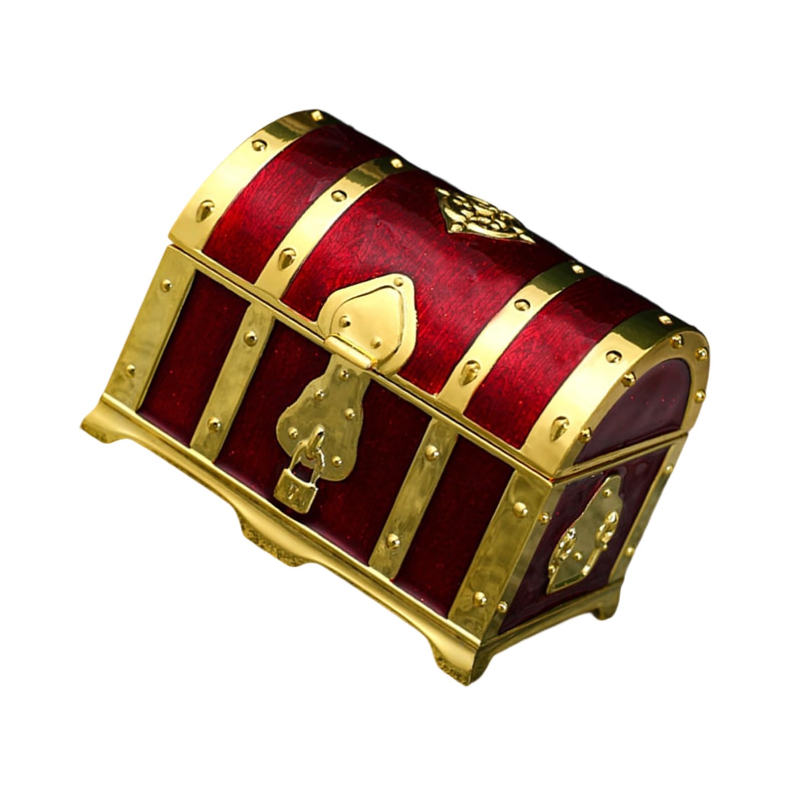 Boîte de rangement multifonction en alliage pour stocker bijoux et accessoires