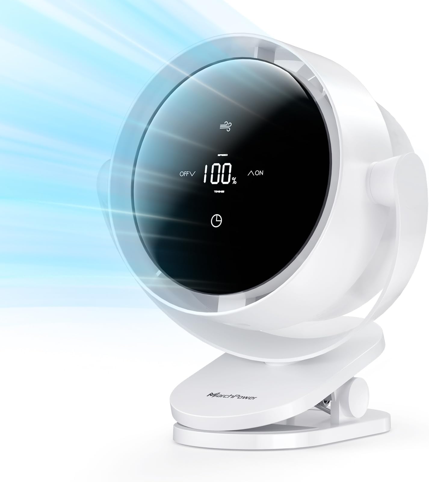 Ventilateur De Circulation D'Air À 3 Vitesses - Chargement Usb 2 En 1