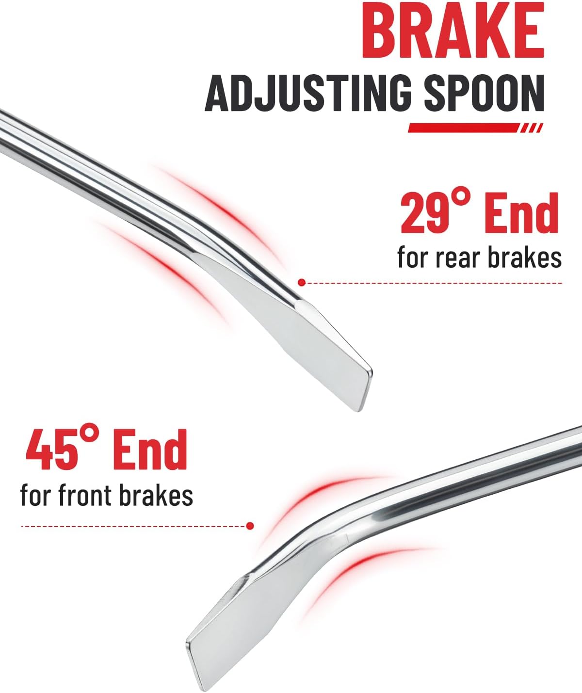 4 pcs Car Drum Brake Adjustment Tool Brake Spoon Spring Compressor & Plier