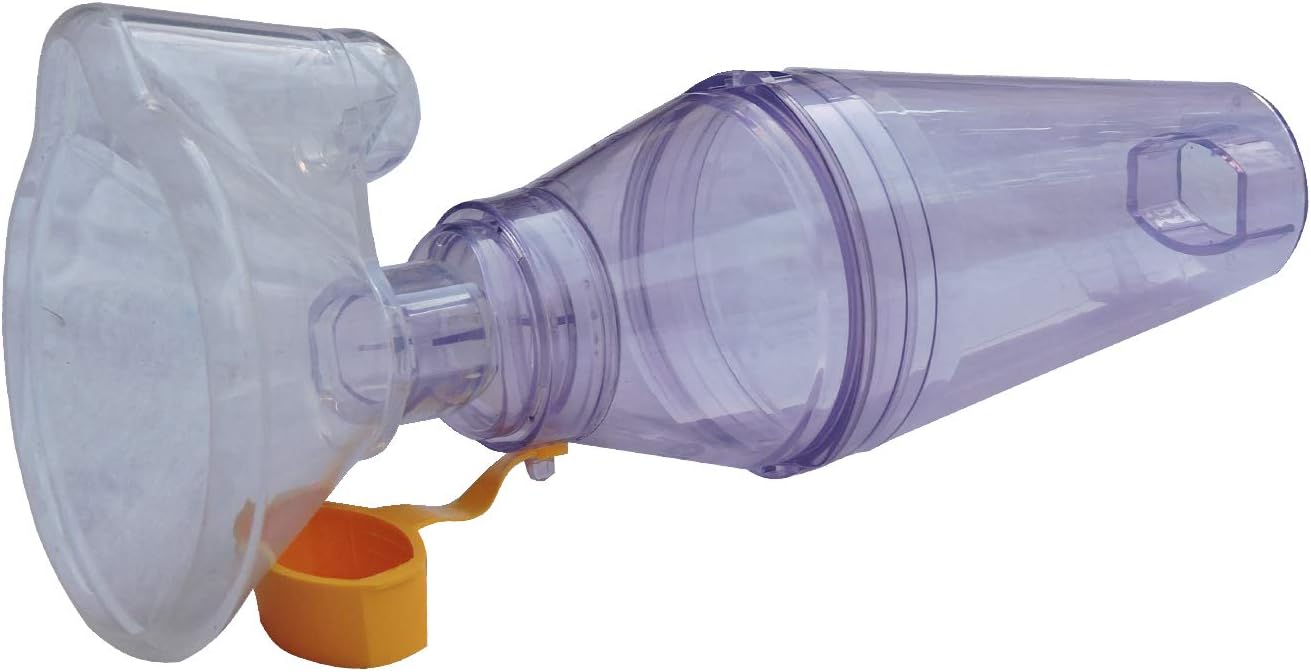 Inhaler Mask with Spacer for Kids and Adults | Fits Any Size | Lightweight and Compact | Easy to Clean