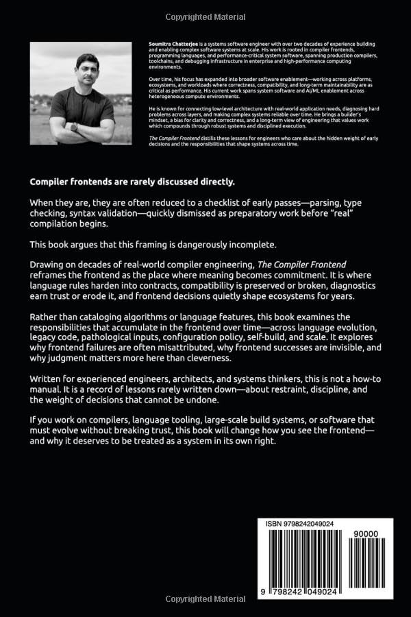 Image of The Compiler Frontend: Meaning, Responsibility, and the Systems That Stand Between Humans and Machines