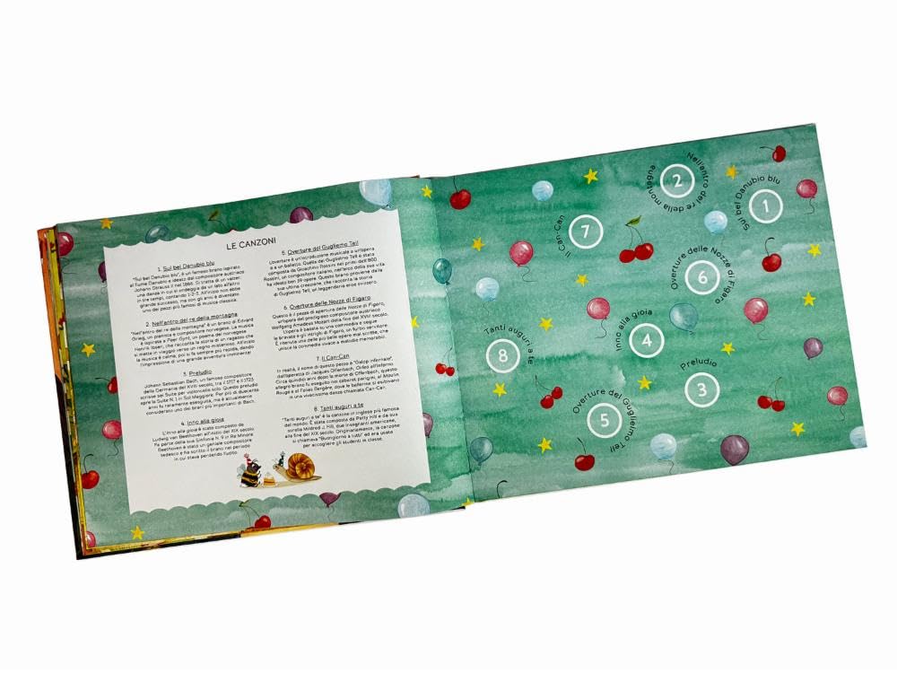 Le canzoni del compleanno. Libro sonoro. Edizione a colori
