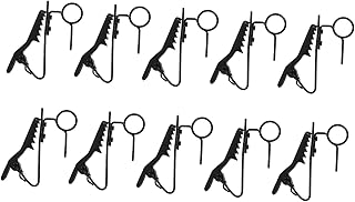 Hemobllo 10 Pçs Microfone Mini Microfones De Lapela Microfones De Lapela Microfones Clipes Para Microfone De Lapela Clipes De Microfone De Metal Clipe De Ferro Acessórios De Microfone