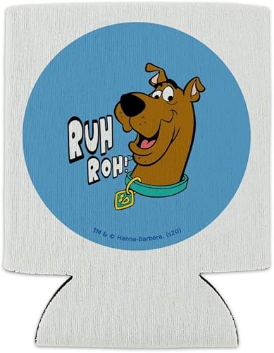 Miniatura 10 de Scooby-Doo Ruh Roh - Enfriador de latas  Funda aislante plegable para bebidas  Soporte aislado para bebidas