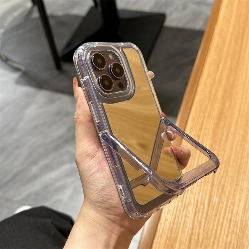 Miroir de maquillage invisible coque iPhone 14 Pro pour ne plus rater vos retouches - 6