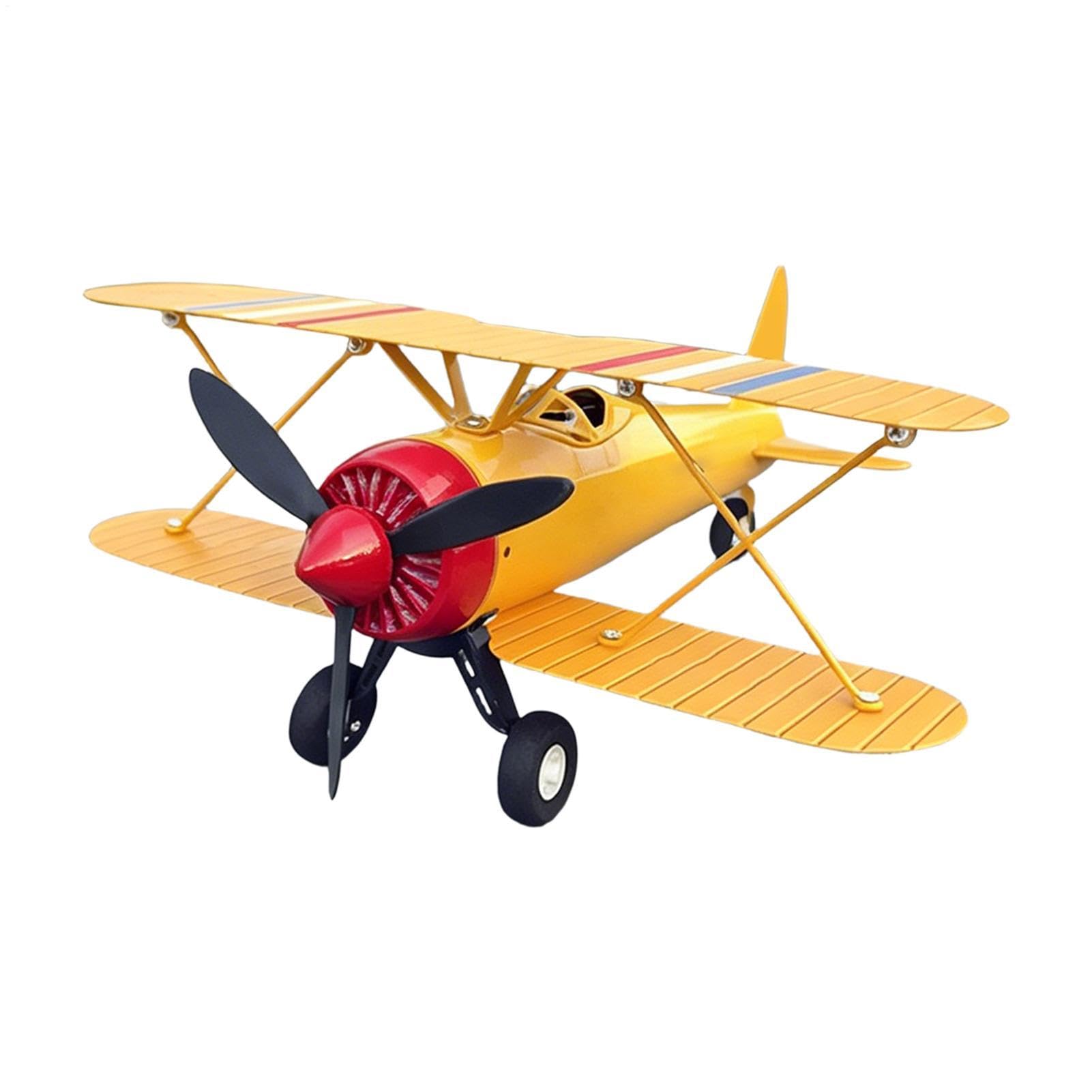 Metal Airplane Wind Vane, Aeroplane Weathervane Decoration, Wind Spinners Outdoor For Lawn Courtyard Outdoor Patio Deck Backyard Porch Balcony Countryside