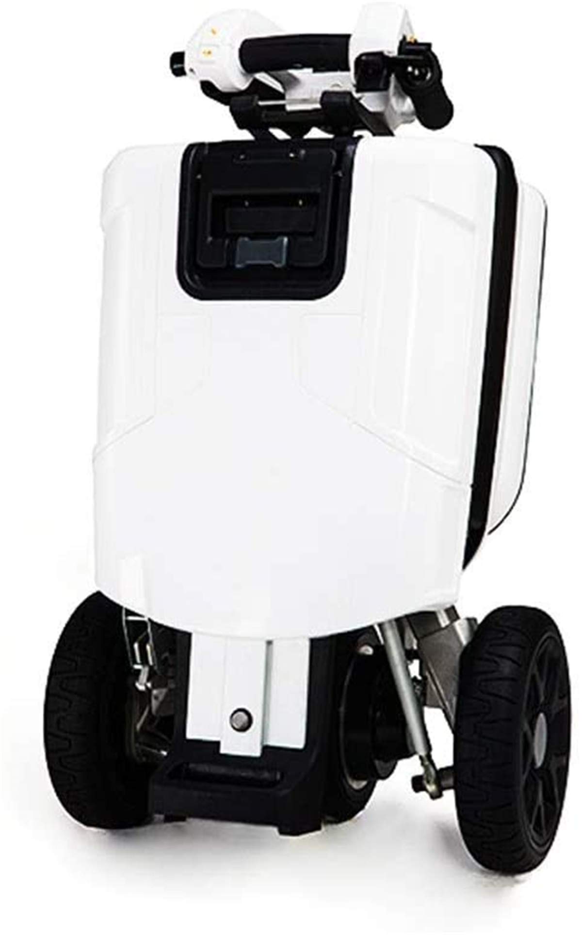 Buy Clothes Compact 3 Wheel Electric Scooters for Adult White Automatic Folding Scooter 2X48V