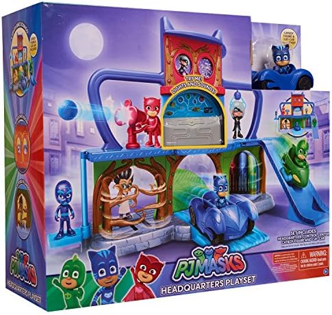 PJ Masks Headquarters Playset for Boys,Multicolor