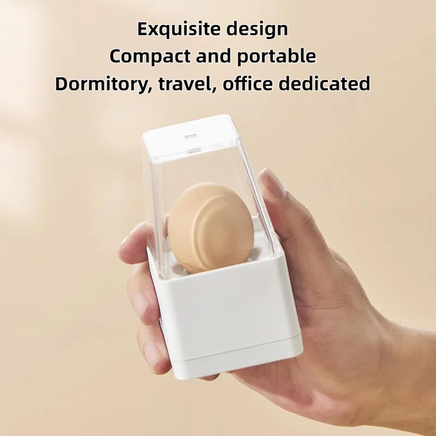 Mini Egg Boiler, Home Office Breakfast, Automatic Power Off To Prevent Dry Burn, Single Egg Steamer with Automatic Shutdown Function