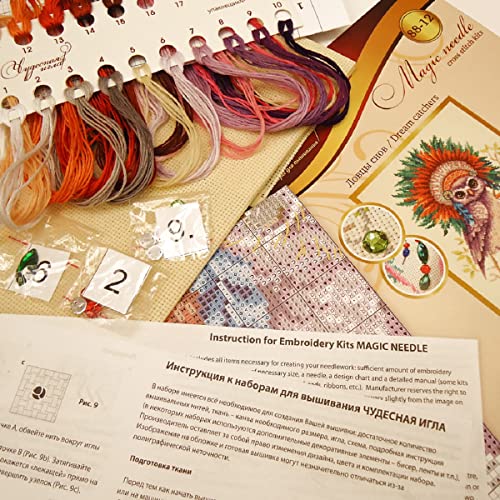 Kit broderie point de croix Zweigart Magie der Träume coton multicolore