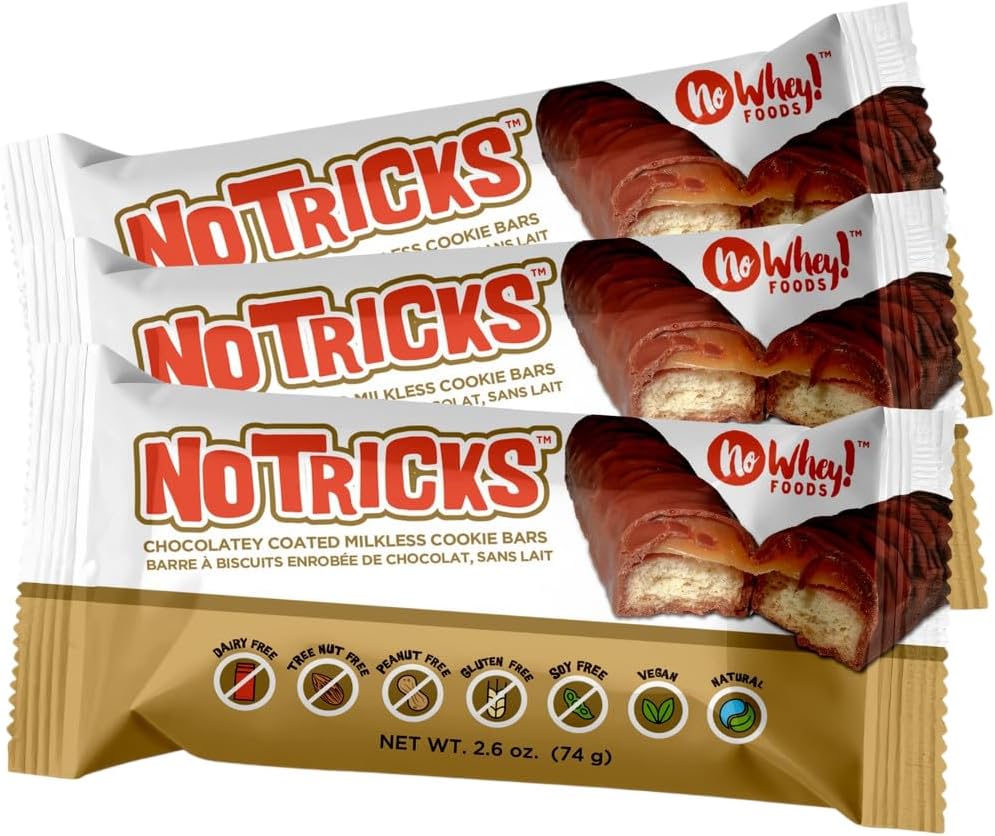 No Tricks Caramel Cookies, 3 PACK - Vegan, Dairy Free, Allergy Friendly