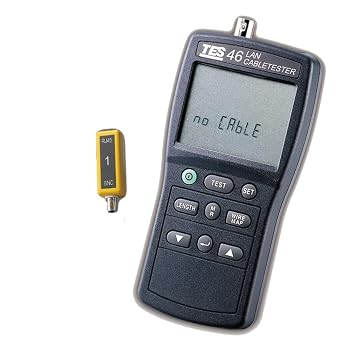 TES 46 CAT- 5 اختبار كابل Lan