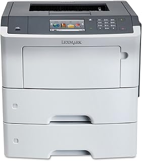 Lexmark MS610DE Laser Printer - Monochrome - 1200 x 1200 dpi Print - Plain Paper Print - Desktop (Renewed)