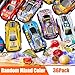 36 Pack Pull Back Toy Cars, Mini Die-Cast Race Cars Vehicles Bulk, Party Favor Cars Toys, Goodie Bag Stuffers, Pinata Fillers, Teacher Treasure Prize Box Toys for Boys Girls 3,4,5 Years Old