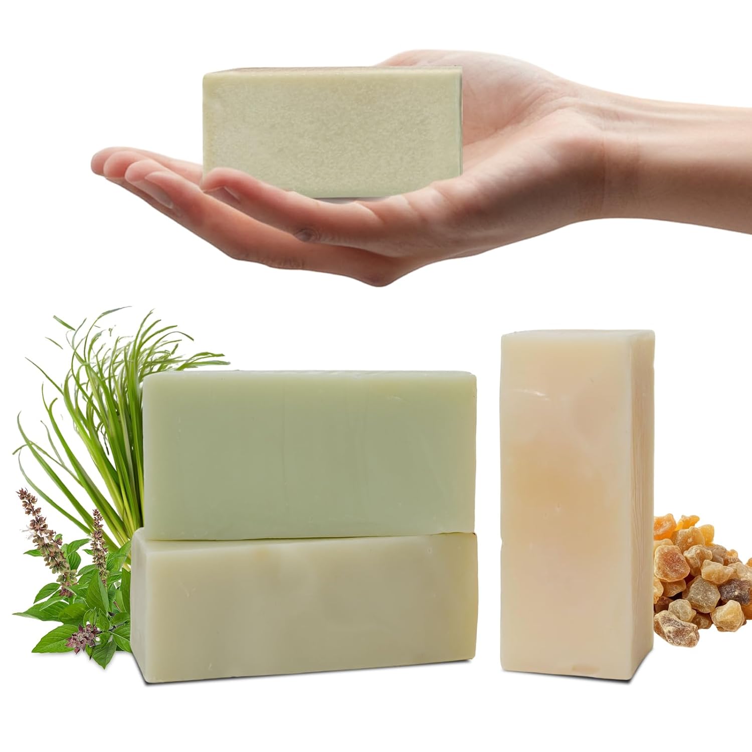 3 Pack Essential Oil Soap Bars Pure Plant Body Soap Bar Natural Face Bath Bar Frankincense Soap Cold Process Rich Creamy Lather-Long Lasting Complex Infused with Olea Cocos Vitamin E 3.5 oz Each 3 Pack Essential Oil Soap Bars Pure Plant Body Soap Bar Natural Face Bath Bar Frankincense Soap Cold Process Rich Creamy Lather-Long Lasting Complex Infused with Olea Cocos Vitamin E 3.5 oz Each