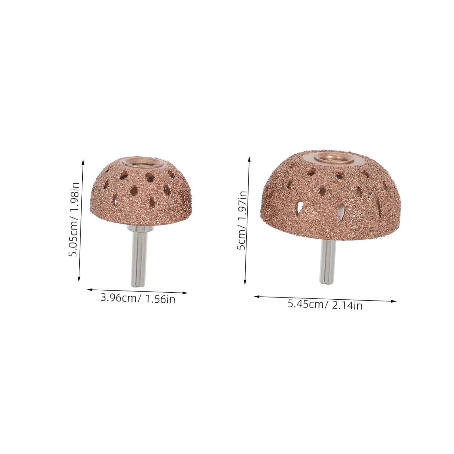 2pcs Tungsten Steel Tire Grinding Head for Car Wheel Polishing