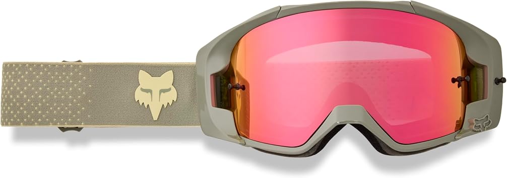 Fox Racing Unisex Vue Core Motocross Dirt Bike Goggle, Vivid, Crm, One Size