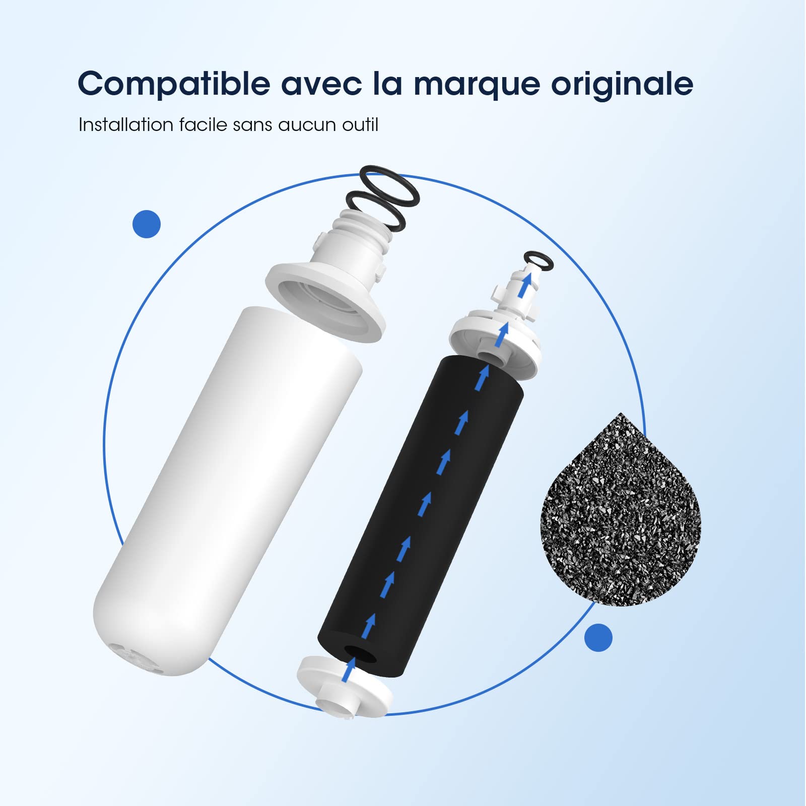 GLACIER FRESH LT1000PC ADQ747935 Filtre à eau et filtre à air