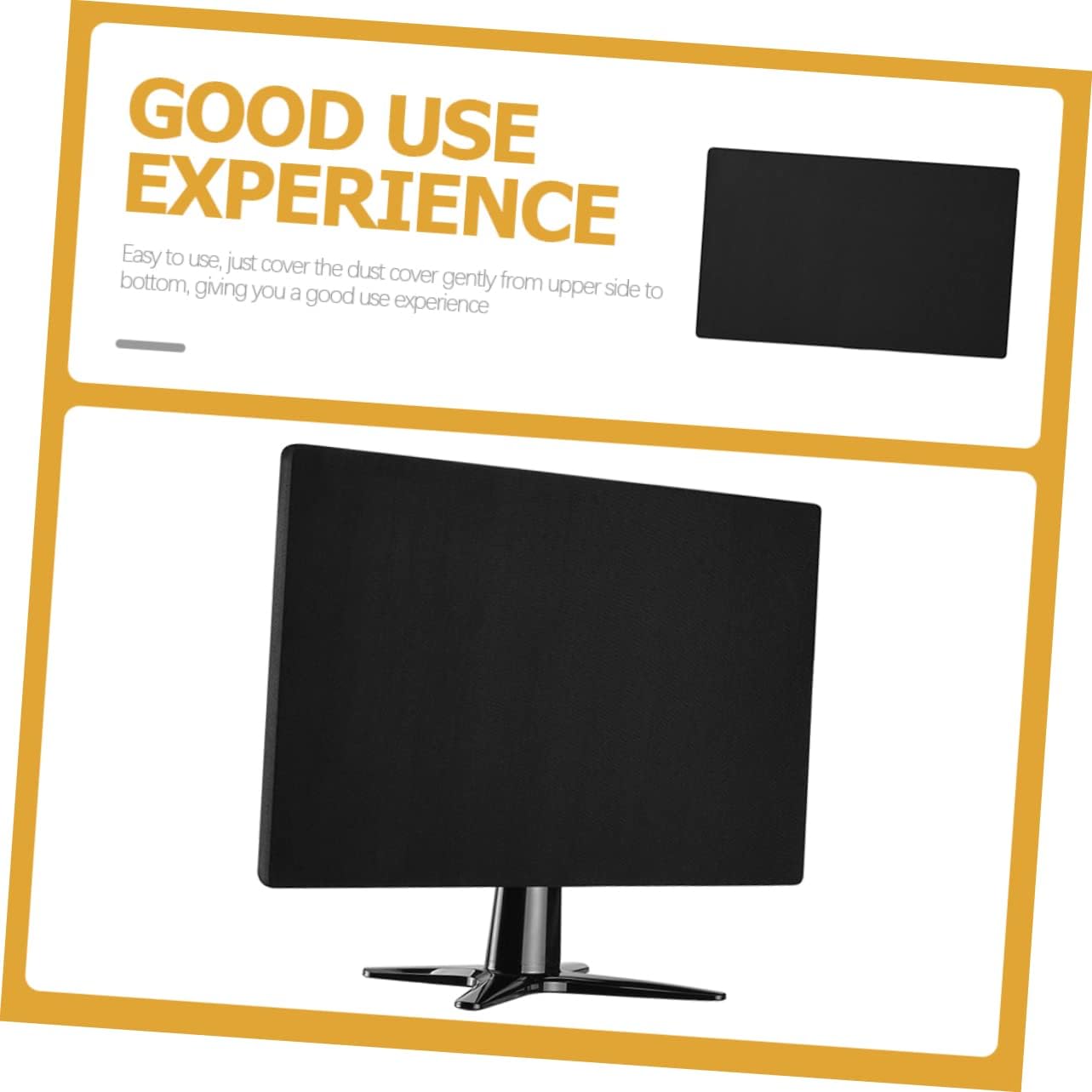 MERRYHAPY Computer Screen Protective Cover Elastic Dust Cover for Monitors Versatile and Easy to Use Prolongs Screen Life Suitable for Home and Office Use