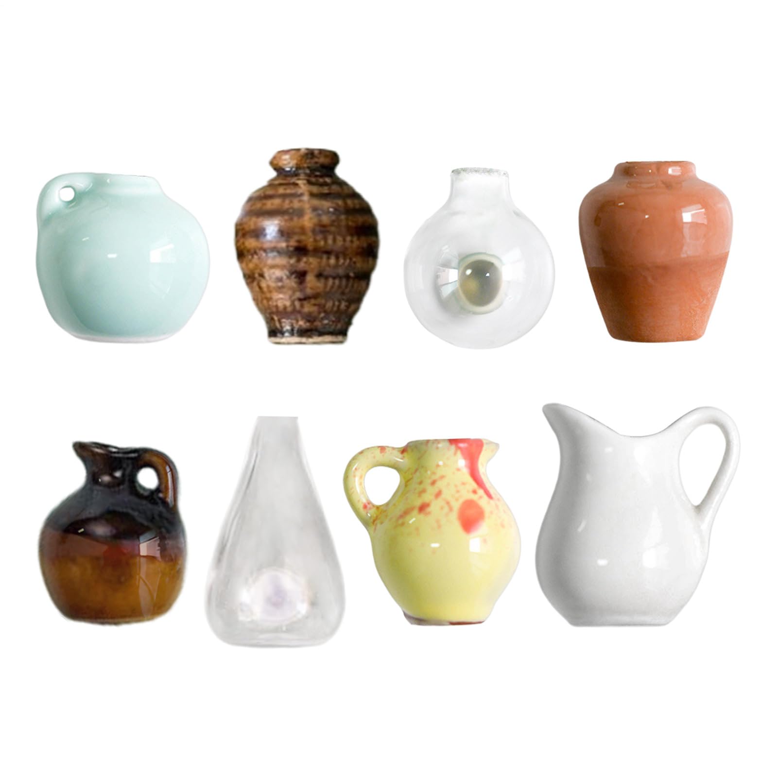 Petit pot en céramique magnétique pour créer un coin de nature sur votre frigo