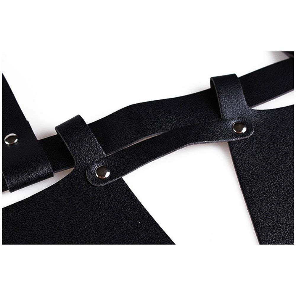 Amazon.co.jp: 革製ハーネスボディケージ 夜のドレススーツパンクと