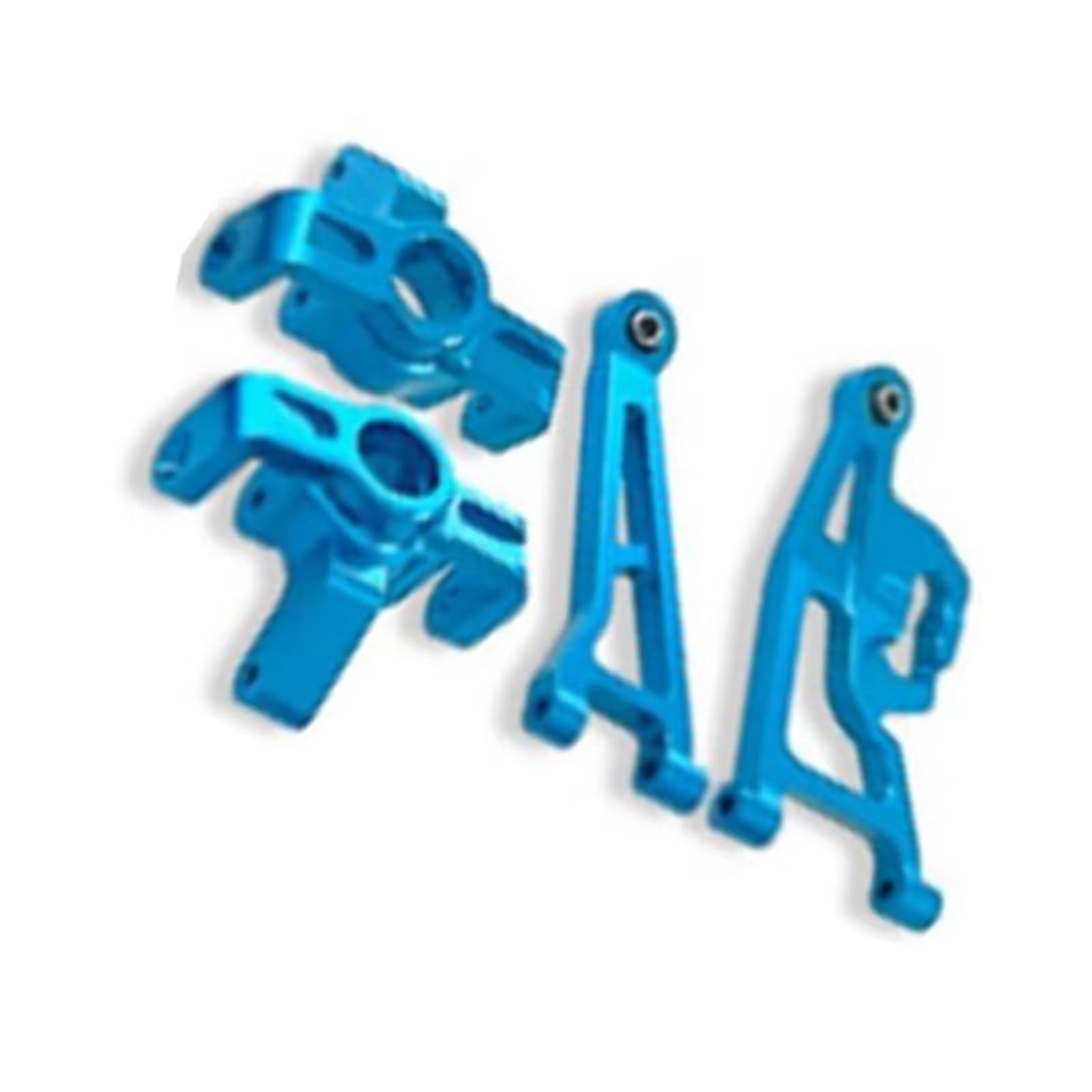 Knuckles RC do MJX dla Hyper Go 14209 14210 H14BM 1/14 Metal do wahacza kierownicy zestaw części samochodowych RC i akcesoria ulepszenie wymiana i zastosowanie (czerwone)