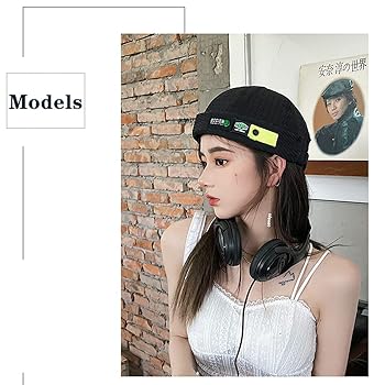 Amazon | SIHANG ロールキャップ ツバなし帽子 レディース