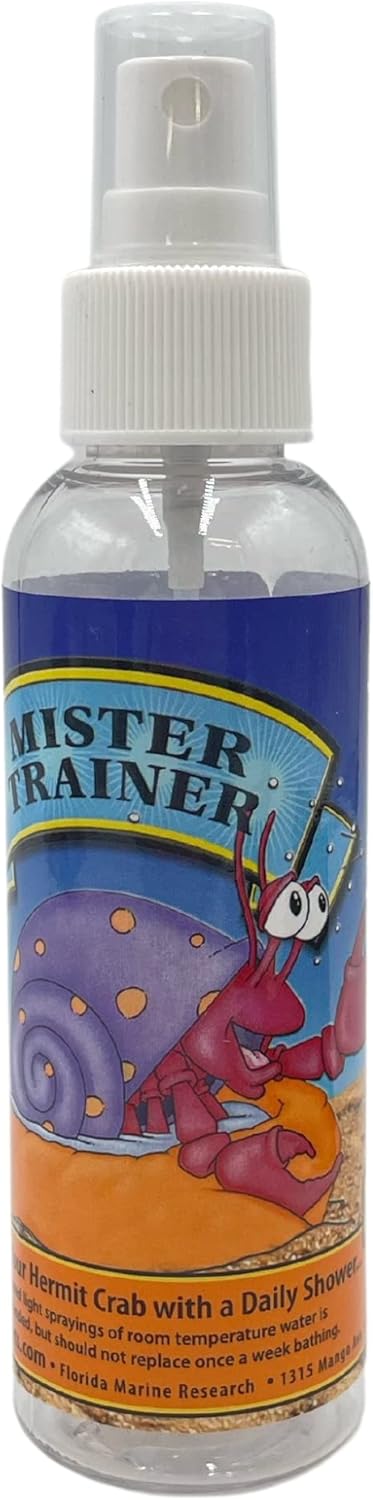 Needzo Hermit Crab Habitat and Food Kit, Starter Pack for Large Travel Cage with Lid, Food, Coral, Treats, and Thermometer, Colors May Vary, 7pc, 12 inches