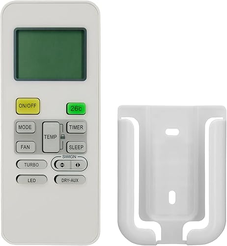 Mando a Distancia de Repuesto para Midea RG52BE RG52A4BGCEF RG52A4BGEF RG52BBGE MSN-09CRDN1 MSN-12CRDN1 MSN-18CRDN1 MSN-24CRDN1 Portátil AC Air