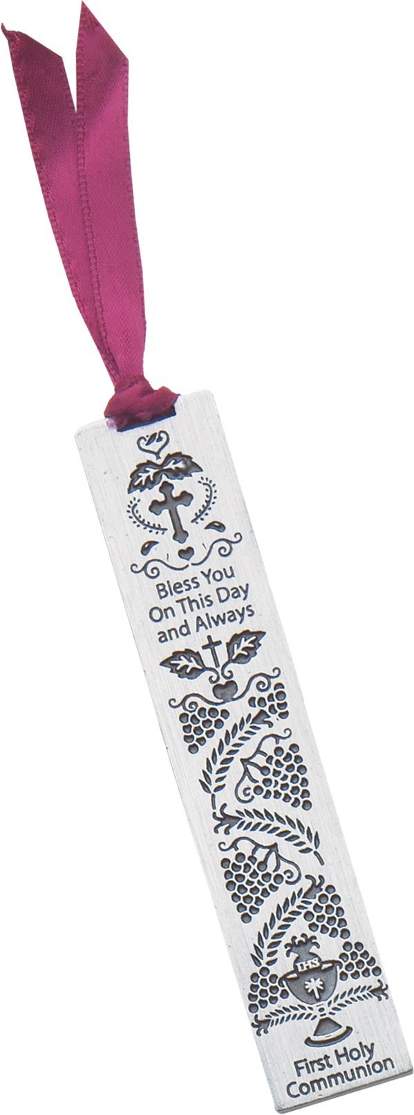 Cathedral Art BM101 Bless You on This Day First Holy Communion Metal Bookmark, 3-1/2-Inch