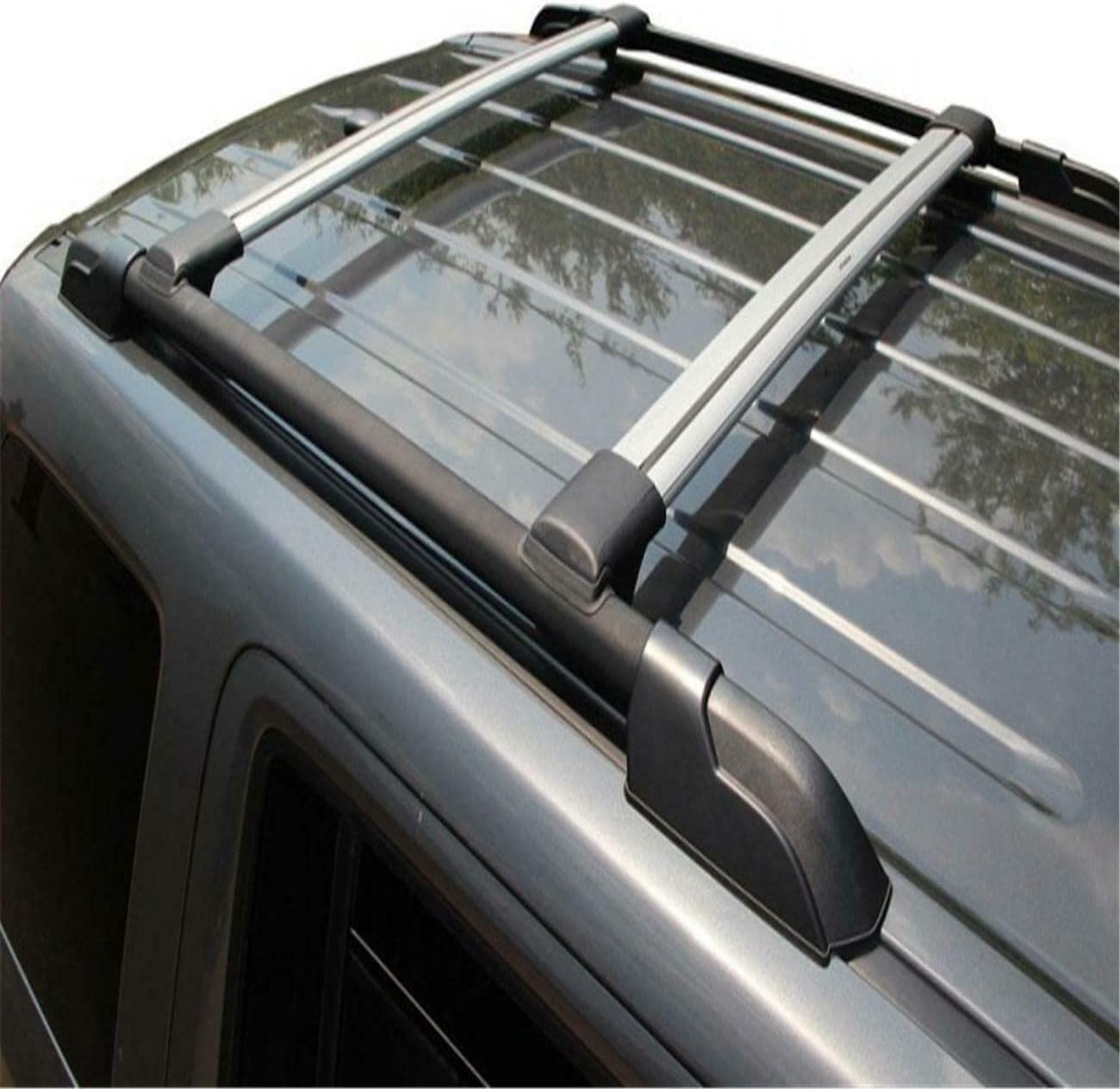 Roof Top Rail Cross Bars Cargo Carrier Roof Rack Fit 0110 Ford Explorer SportTrac