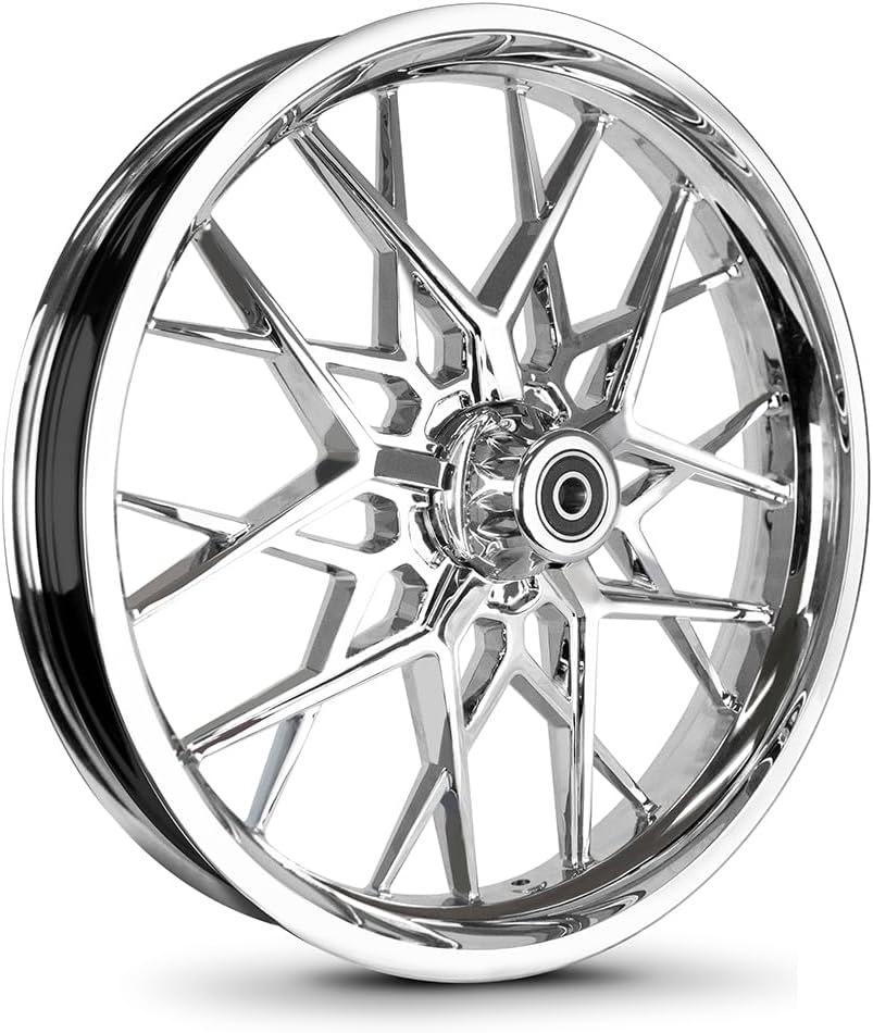 21X3.5 RAZOR PRODIGY DUAL DISC 21 FRONT WHEEL FOR HARLEY TOURING BAGGERS 2000-07