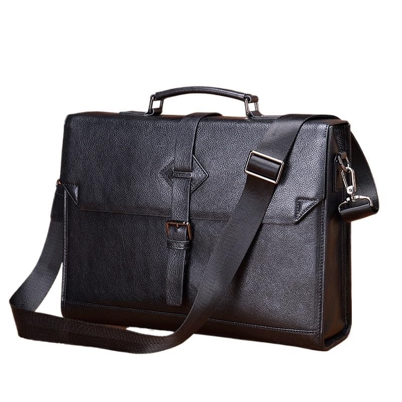 Business Man Bag Briefcase Single Shoulder Crossbody Large Capacity Computer Bag2
